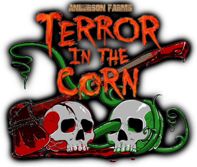 Terror in the Corn at Anderson Farms 2025 Logo
