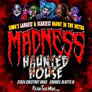 Madness Haunted House logo
