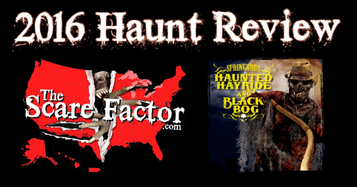 Springboro Haunted Hayride and Black Bog 2016 Review