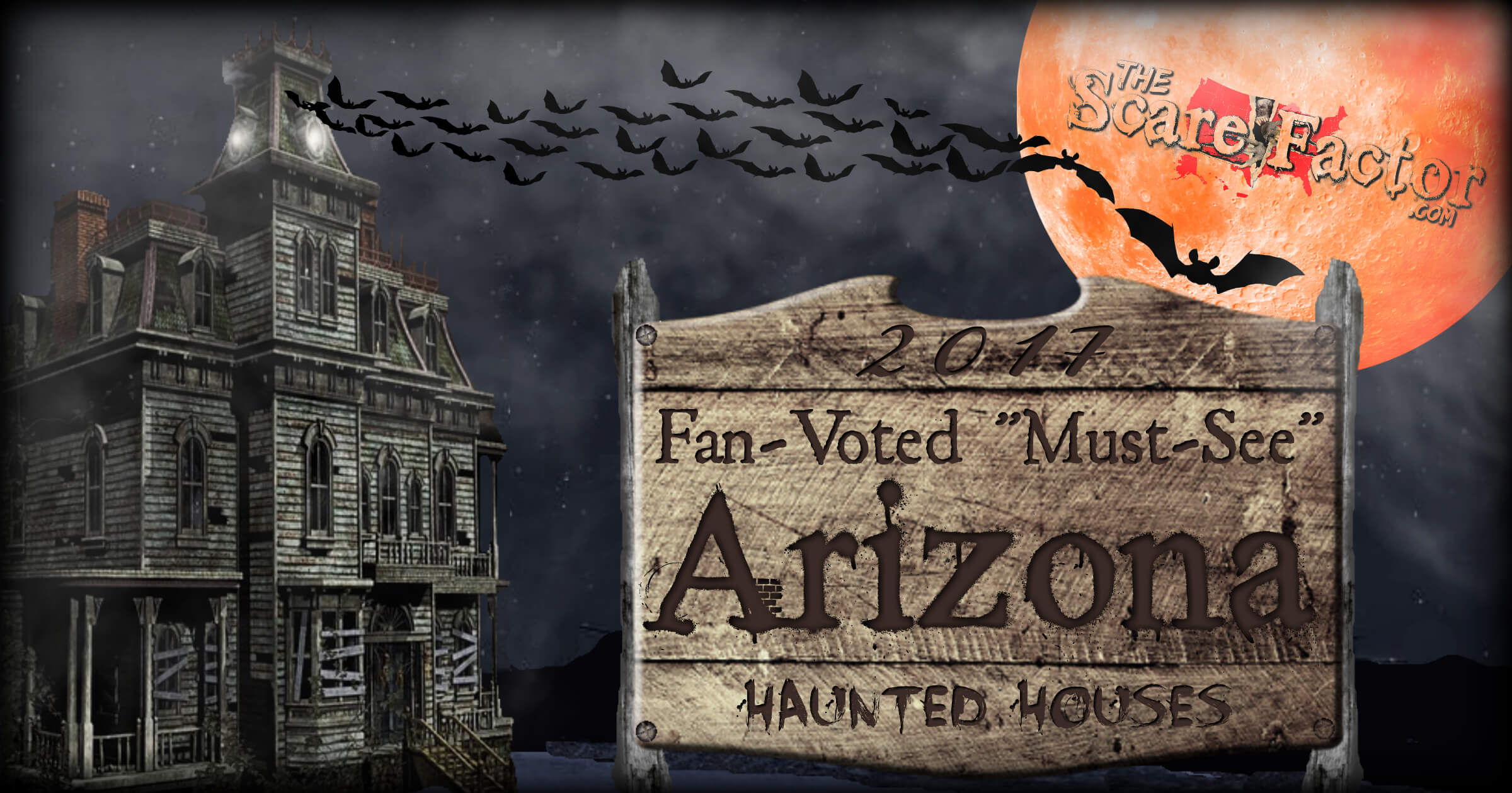 2017 Top Arizona Haunted Houses The Scare Factor