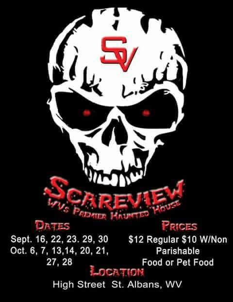 Scareview Top West Virginia Haunted Houses Scareview