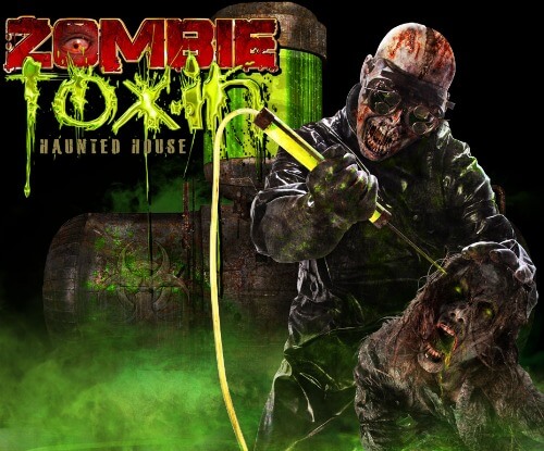 Zombie Toxin Haunted House Logo