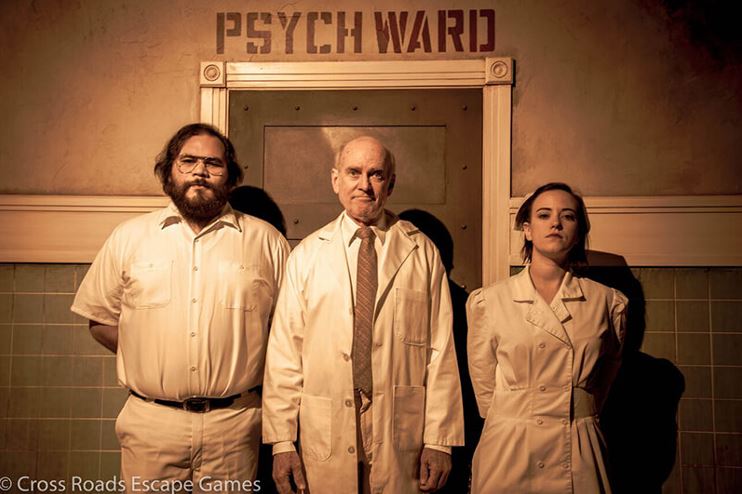 cross roads escape games psych ward promo