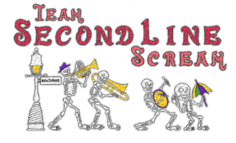 Team Second Line Scream Logo Team Second Line Scream Logo