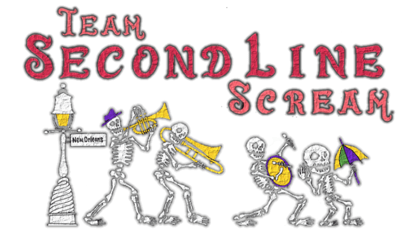 Team Second Line Scream Logo