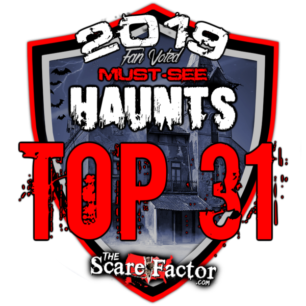 Top 31 Haunted Houses 2019 Badge