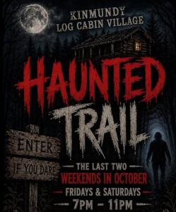 Kinmundy Log Cabin Village Haunted Trail 2026 Dates