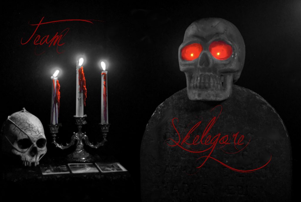 Team Skelegore Halloween Haunted House Review Team