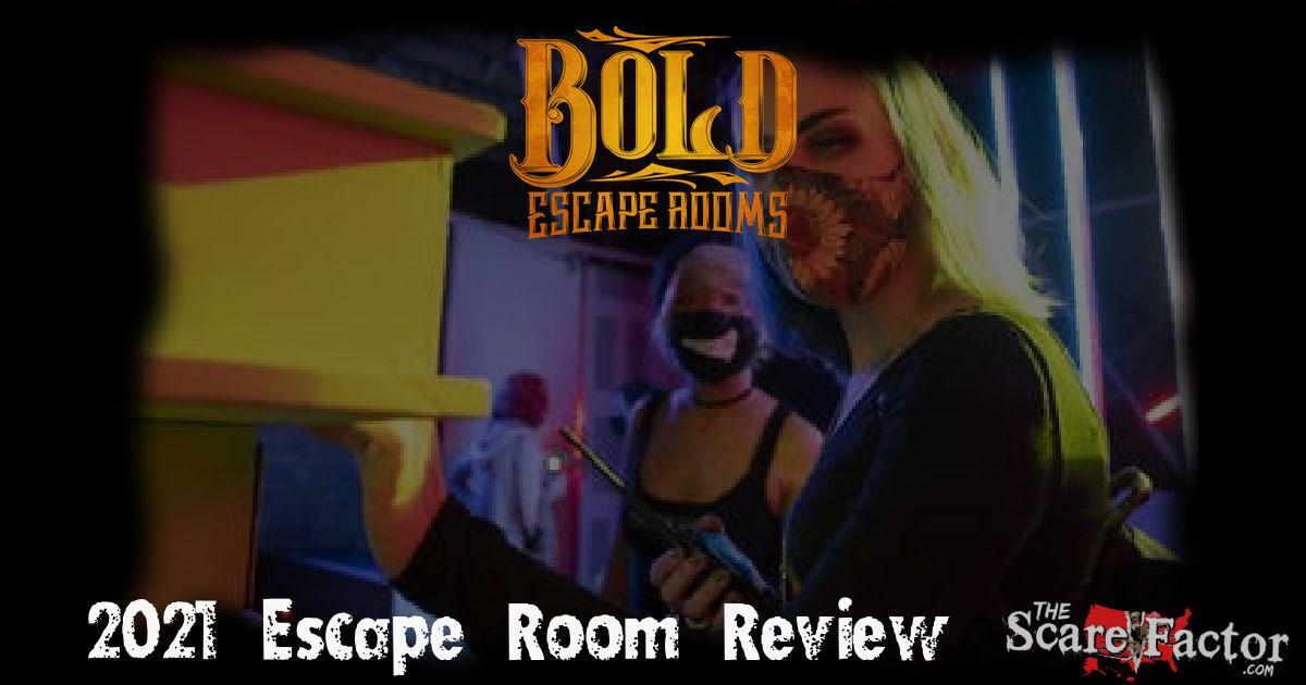 Bring Back the 80s at Bold Escape Rooms Review 2021 Scare Factor