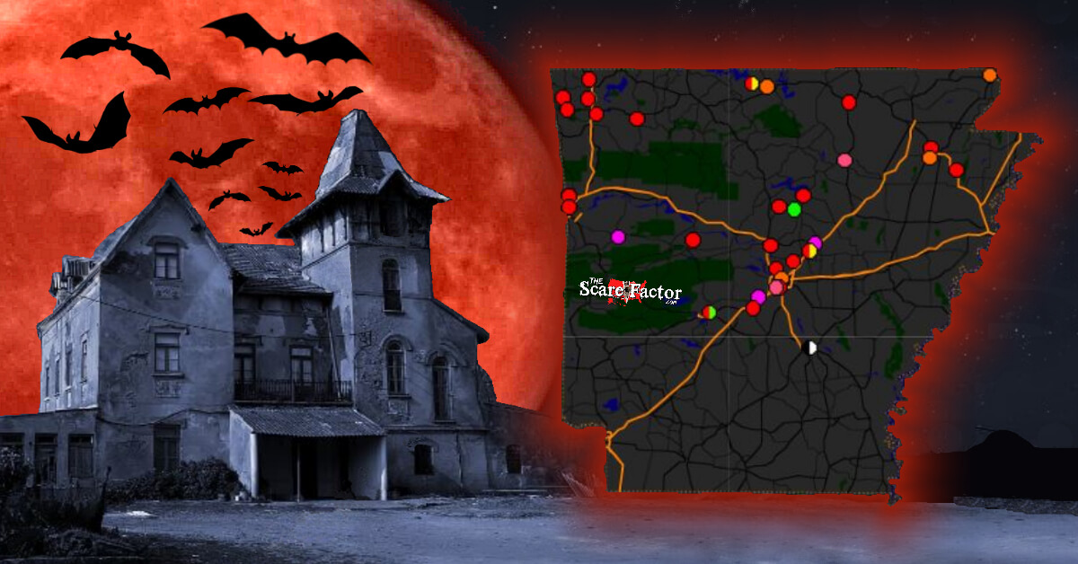 2021 Guide to Haunted Houses in Arkansas The Scare Factor Directory