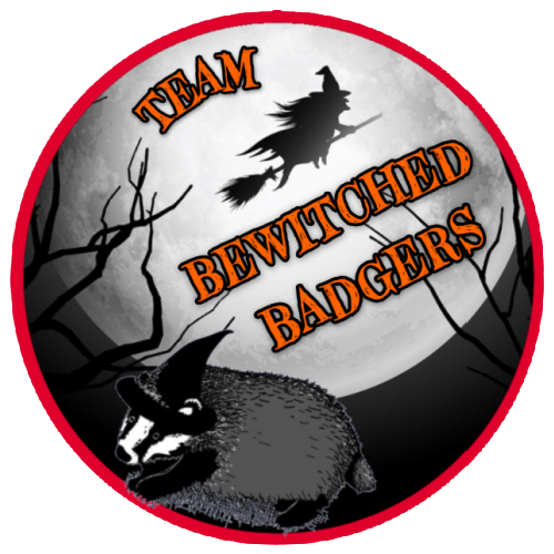 Team Bewitched Badgers Logo