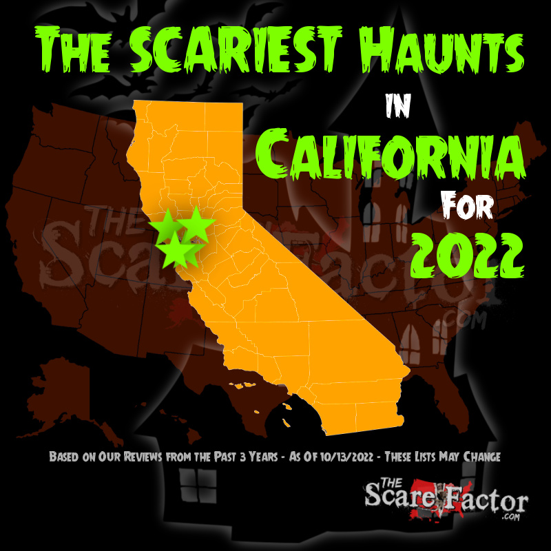 scariest haunted houses in california