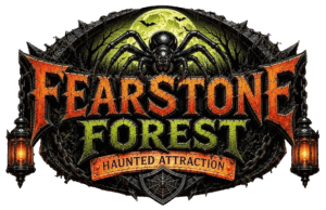 Fearstone Forest Haunted Trail logo