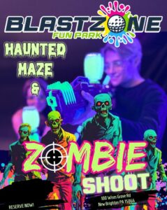 BlastZone Fun Park Haunted Maze & Zombie Shoot