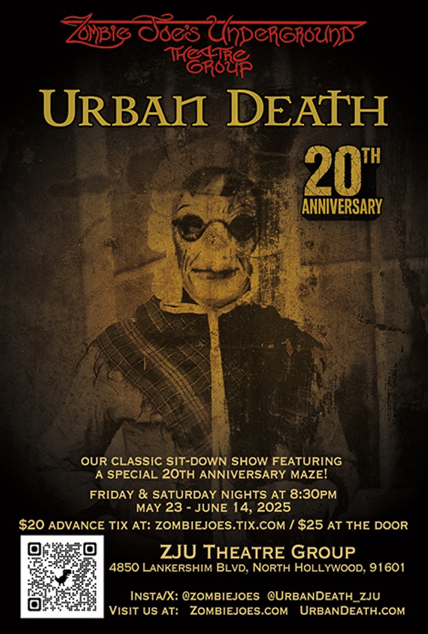 Zombie Joe's 20th Anniversary Urban Death Show + Maze | General