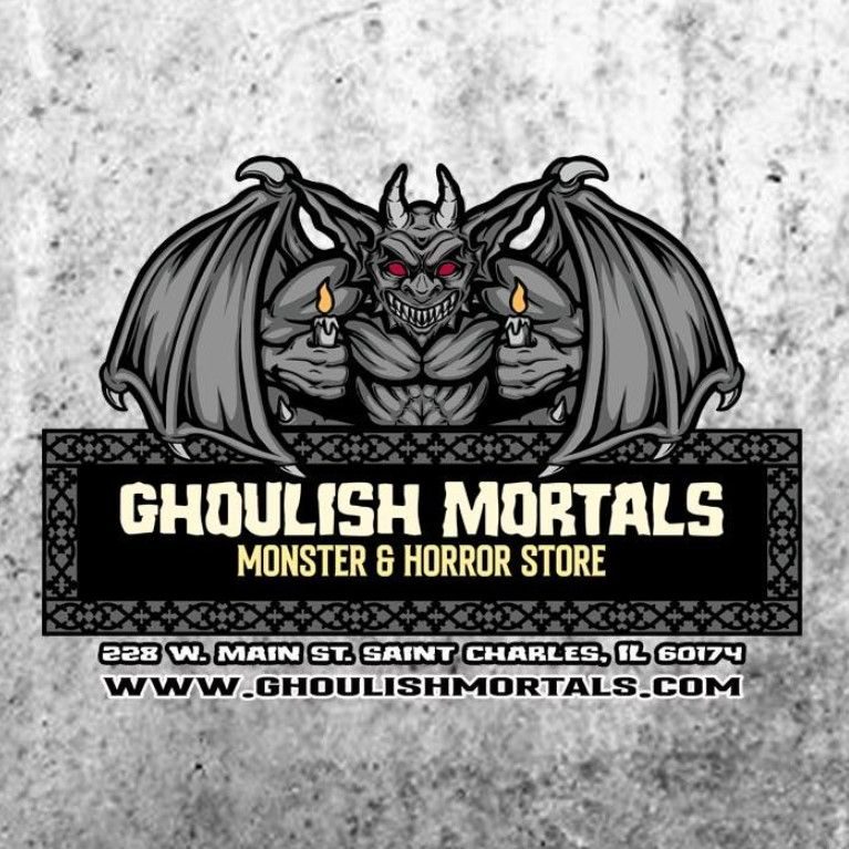 Ghoulish Mortals Monster and Horror Store Promo 1