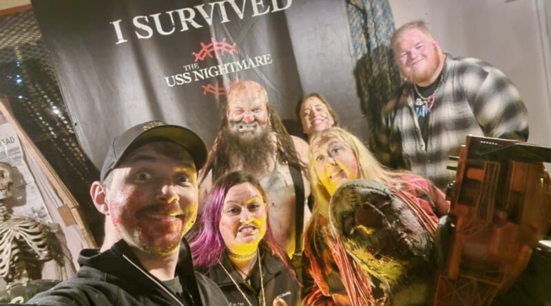 USS Nightmare Extreme Night Funny Group Photo Aftermath