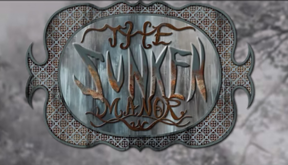 Sunken Manor Haunted House Logo