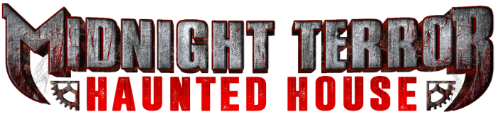 Midnight Terror Haunted House Logo