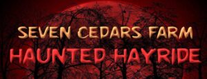 Seven Cedars Farms Haunted Hayride Logo