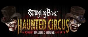 Strangling Brothers Haunted Circus Logo