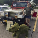 Team Dashboard Devils Dinosaur Jeep