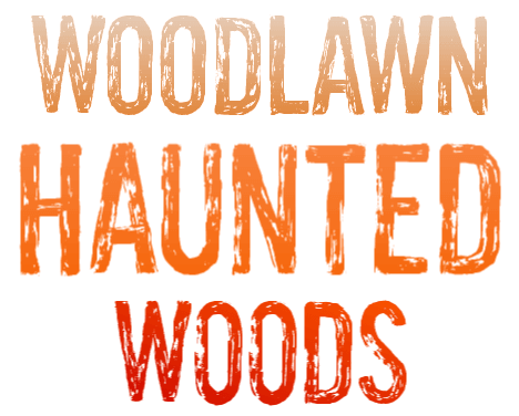 Woodlawn Haunted Woods Logo