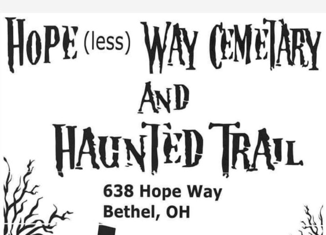 Hopeless Way Haunted Trail & Cemetery Home Haunt - Ohio