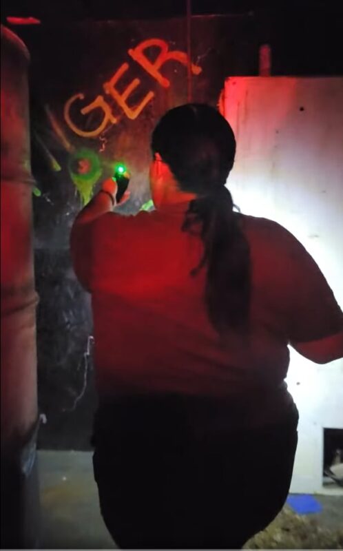 Morgan Evansville Asylum Ghost Hunt K2 Meter