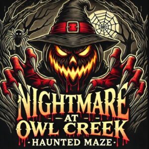 Nightmare at Owl Creek Haunted Maze Texas