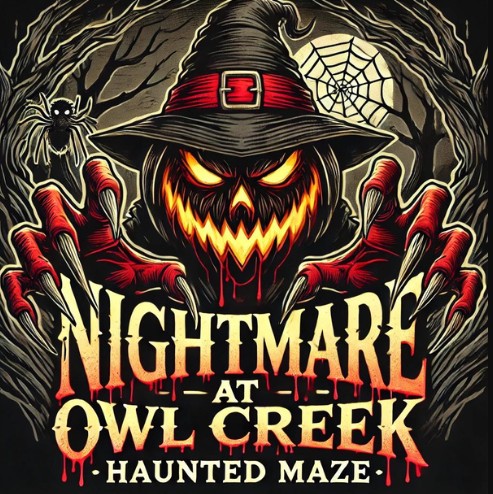 Nightmare at Owl Creek Haunted Maze Texas