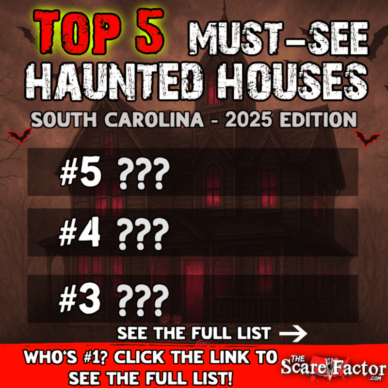 Top 5 Must-See Halloween Haunted Houses in South Carolina for 2025