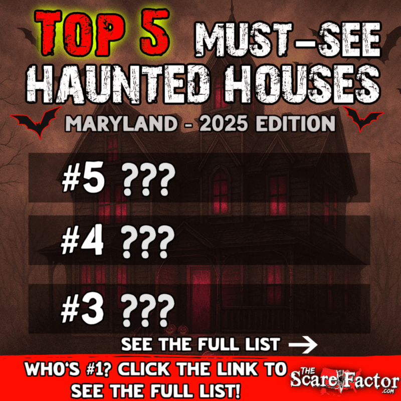 Top 5 Must-See Halloween haunted attractions Maryland 2025