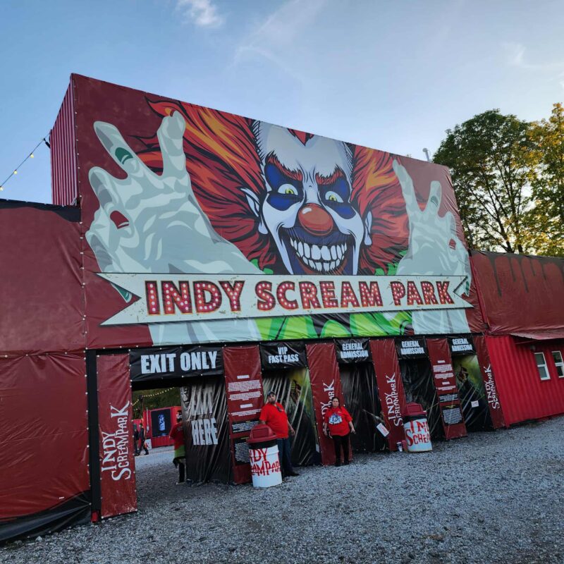 Indy Scream Park Entrance Summary