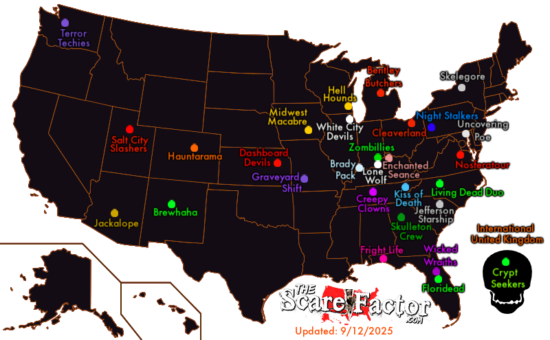 The Scare Factor 2025 Haunt Review Teams