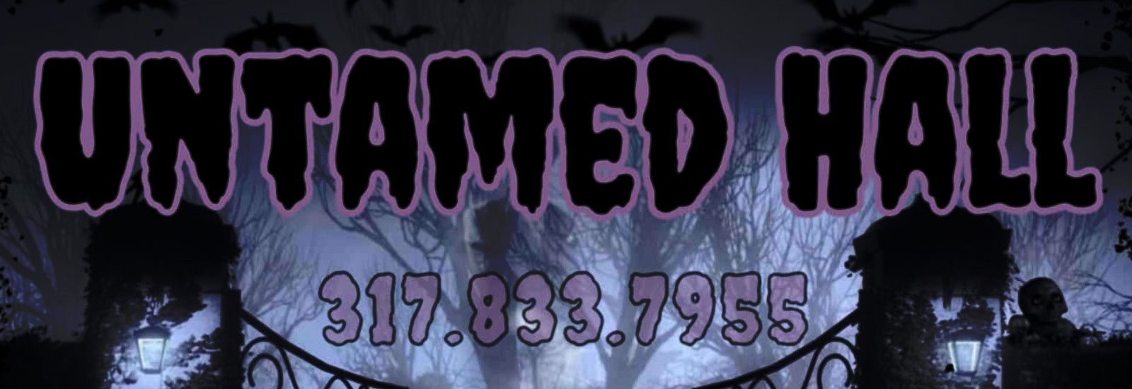 Untamed Hall Haunted House Indiana