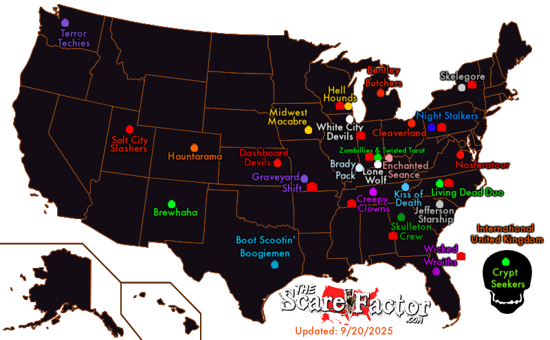 2026 Spring Haunt Review Team Map