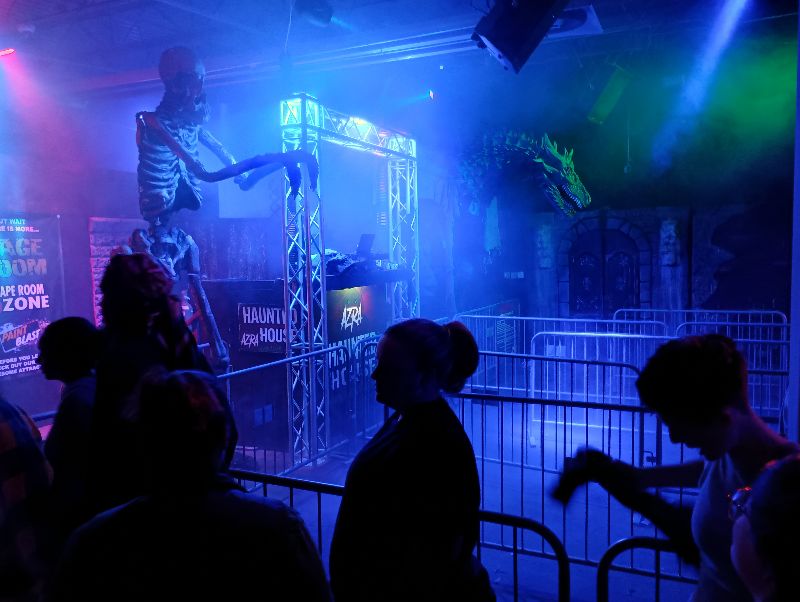 Azra Chamber of Horrors Haunted House 2025 - AzraQueue1