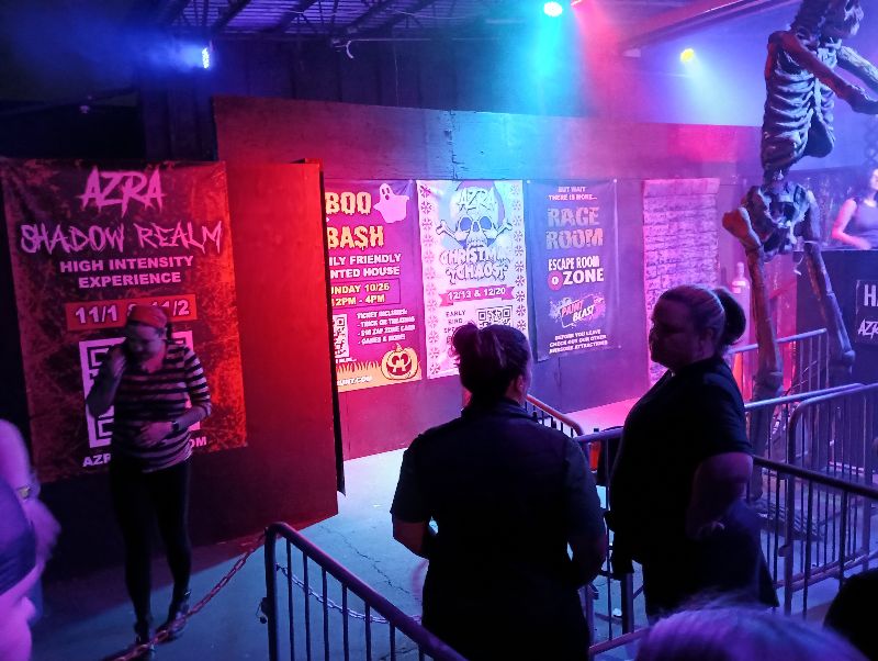 Azra Chamber of Horrors Haunted House 2025 - AzraQueue2