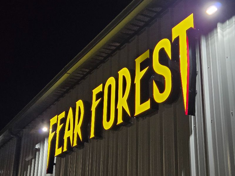 Fear Forest Haunted House and Hayride 2025 - FearForestLogo