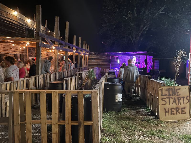 Haunted Trail of Chaos 2025 - Queue-line