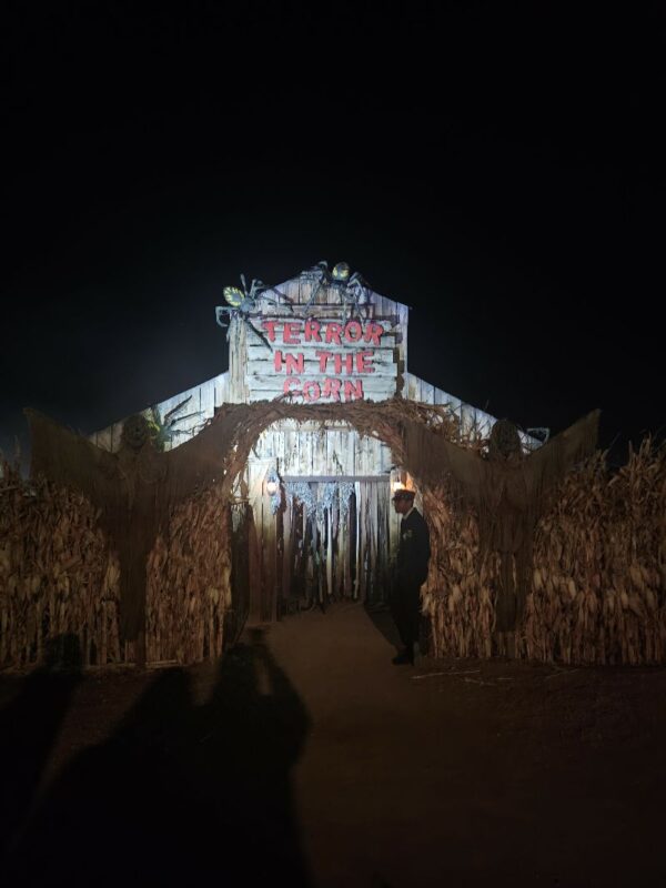 Terror in the Corn at Anderson Farms 2025 - Entrance