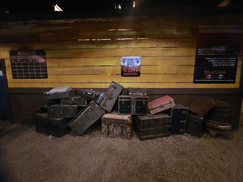 Terror in the Corn at Anderson Farms 2025 - Train-Station-Bags