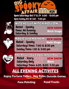 Dates and hours calendar