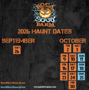 Dates and hours calendar