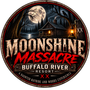 Moonshine Massacre at Buffalo River Resort logo