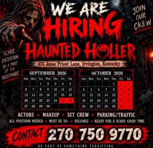 The Holler Kentucky 2026 Dates Times