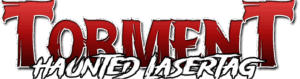 Torment Haunted Lasertag logo