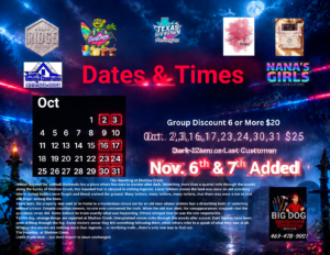 Dates and hours calendar