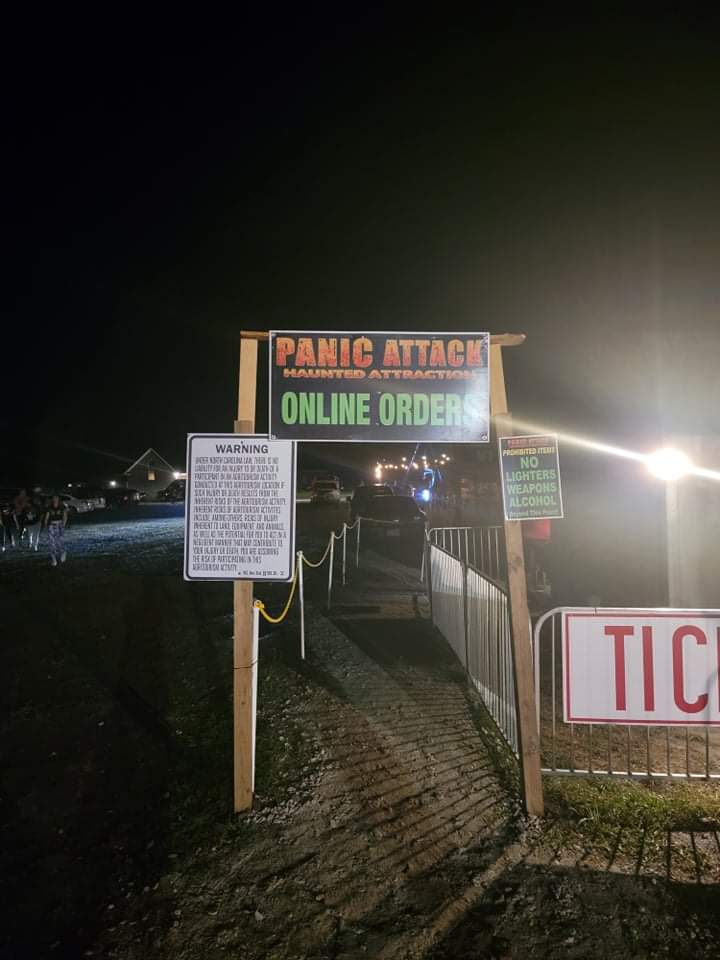Panic Attack Haunted Attraction 2021 Haunt Review The Scare Factor
